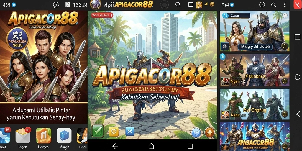 Tampilan APIGACOR88 yang intuitif dan mudah digunakan.