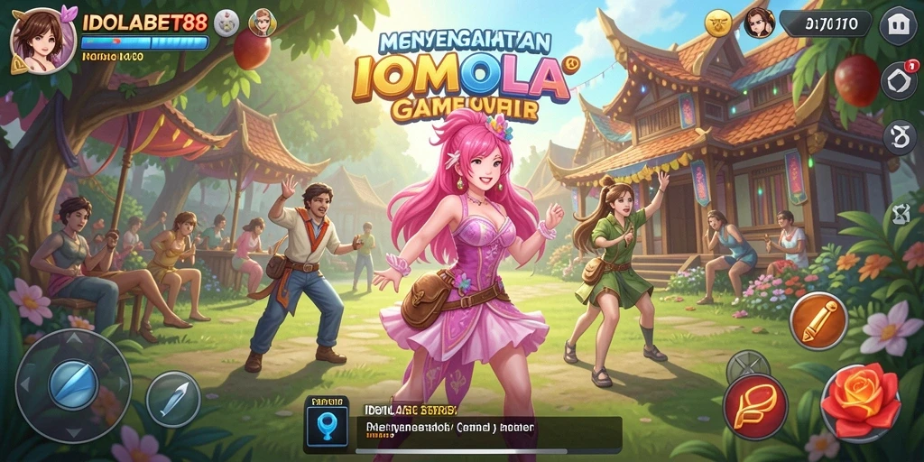 Tangkapan layar gameplay IDOLABET88 yang menampilkan aksi seru dalam simulasi.