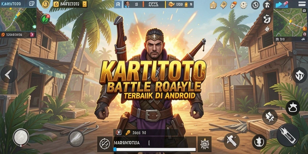 Screenshot seru dari aksi Battle Royale di KARTUTOTO