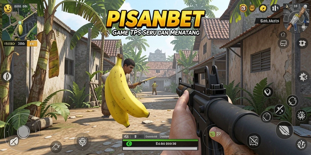 Screenshot menampilkan aksi intens dalam gameplay TPS di PISANGBET.